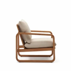 Kave Home Loungesessel|Gartenstühle-Sessel Sacaleta Beige