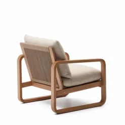Kave Home Loungesessel|Gartenstühle-Sessel Sacaleta Beige