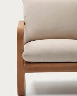 Kave Home Loungesessel|Gartenstühle-Sessel Sacaleta Beige