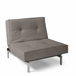 Sessel|INNOVATION LIVING Sessel Splitback Chrom Grey