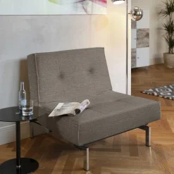 Sessel|INNOVATION LIVING Sessel Splitback Chrom Grey