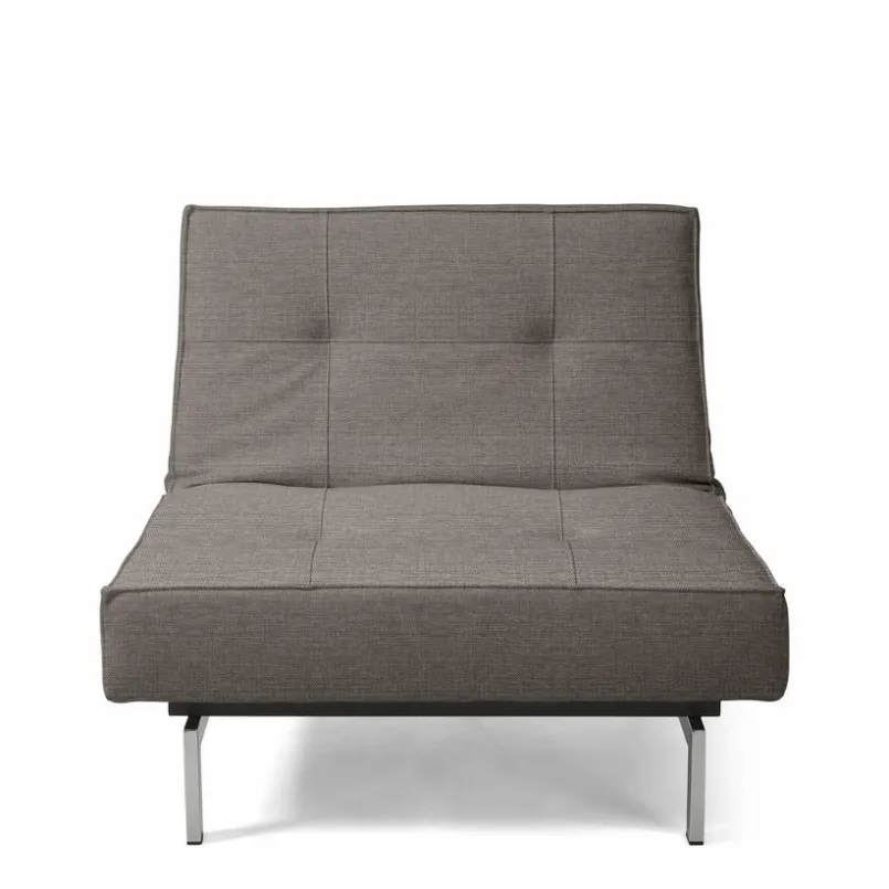 Sessel|INNOVATION LIVING Sessel Splitback Chrom Grey