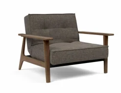 Sessel|INNOVATION LIVING Sessel Splitback Frej Raucheiche Dark Grey