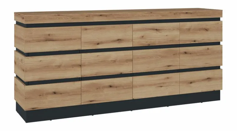 Wójcik Kommoden-Sideboard Corte Eiche