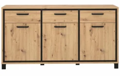 FORTE Kommoden-Sideboard Farida Eiche Artisan