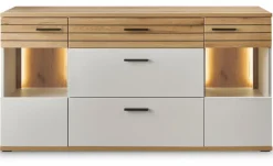 Kommoden|set one by Musterring Sideboard Quincy Lichtgrau