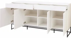 Kommoden|Wohnconcept Sideboard Saposa Weiß
