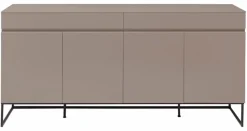 Wohnconcept Kommoden-Sideboard Saposa Basalt