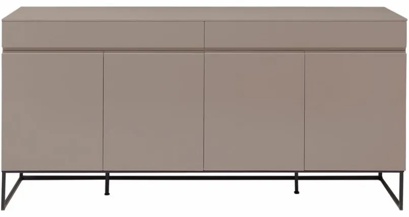 Wohnconcept Kommoden-Sideboard Saposa Basalt