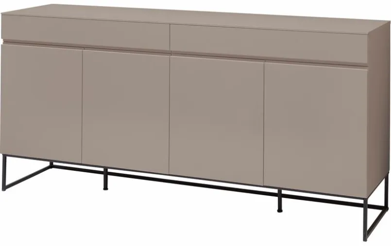 Wohnconcept Kommoden-Sideboard Saposa Basalt