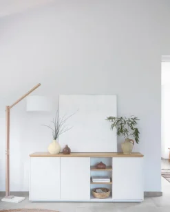 Kommoden|Kommoden|Kave Home Sideboard Abilen Weiß / Matt