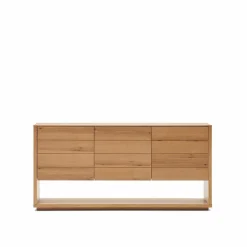 Kommoden|Kave Home Sideboard Alguema Eiche
