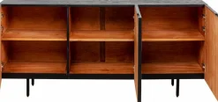 KARE DESIGN Kommoden-Sideboard Arctic 87181 Schwarz / Weiß