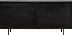 KARE DESIGN Kommoden-Sideboard Arctic 87181 Schwarz / Weiß