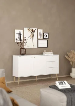 Tvilum Kinderkommoden & -Nachttische|Kinderkommoden & -Nachttische-Sideboard Bodo Weiß