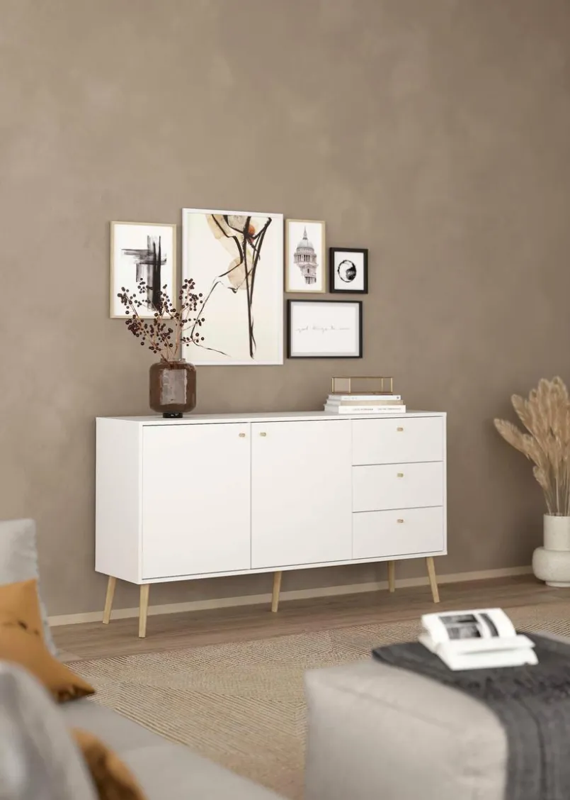 Tvilum Kinderkommoden & -Nachttische|Kinderkommoden & -Nachttische-Sideboard Bodo Weiß