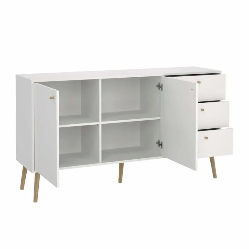 Tvilum Kinderkommoden & -Nachttische|Kinderkommoden & -Nachttische-Sideboard Bodo Weiß