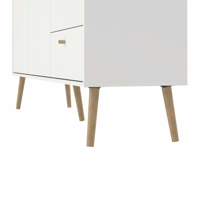 Tvilum Kinderkommoden & -Nachttische|Kinderkommoden & -Nachttische-Sideboard Bodo Weiß