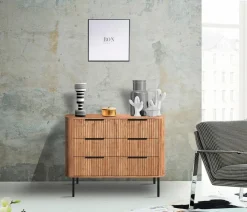 WOLFMÖBEL Kommoden|Nachttische & Kommoden-Sideboard Bronx 4483 Akazie