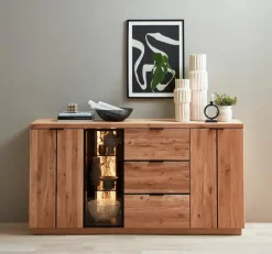 Wohnconcept Kommoden-Sideboard Donna Wildeiche