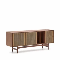 Kave Home Kommoden-Sideboard Elan Walnuss
