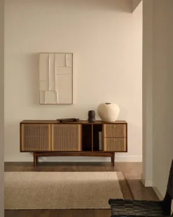 Kave Home Kommoden-Sideboard Elan Walnuss
