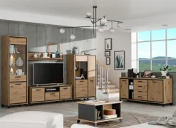 FORTE Kommoden-Sideboard Farida Eiche