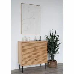 Kommoden|Nachttische & Kommoden|DAHEIM Sideboard Kyoto Eiche Natur