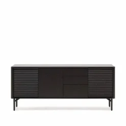 DAHEIM Kommoden-Sideboard Lenon Schwarz