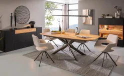 Kommoden|Kommoden|Venjakob Sideboard Lumea Anthrazit