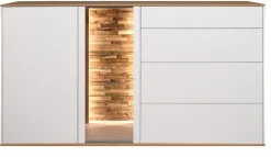 Mäusbacher Kommoden-Sideboard Meran Weiß / Matt