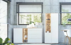 Mäusbacher Kommoden-Sideboard Meran Weiß / Matt