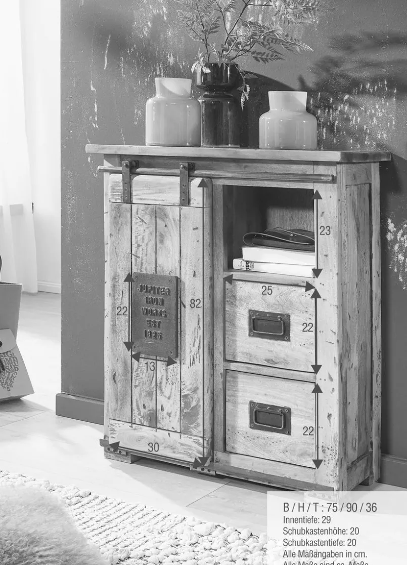 Kommoden|Kommoden|G+K Sideboard Ruston Antik
