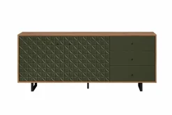 trendteam Kommoden-Sideboard Sentra Dunkelgrün