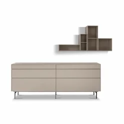 Sormani Kommoden-Sideboard Udine Anthrazit