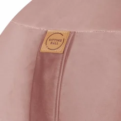 Bürostühle|Sitting Point Sitzball Samt Uni Rose