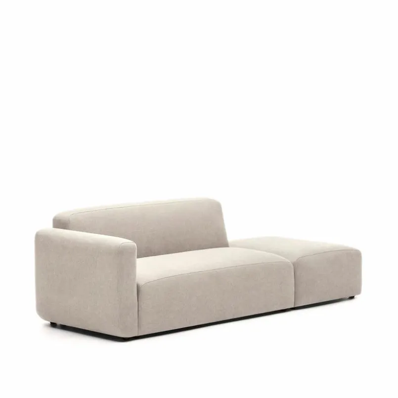 Sofas & Couches|Kave Home 2-Sitzer mit Anstellhocker Neom Beige