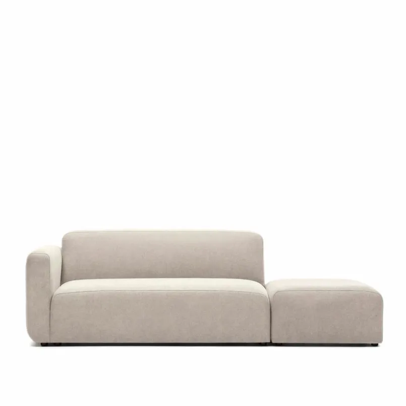 Sofas & Couches|Kave Home 2-Sitzer mit Anstellhocker Neom Beige