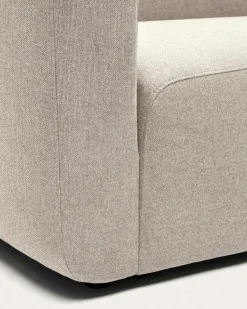 Sofas & Couches|Kave Home 2-Sitzer mit Anstellhocker Neom Beige