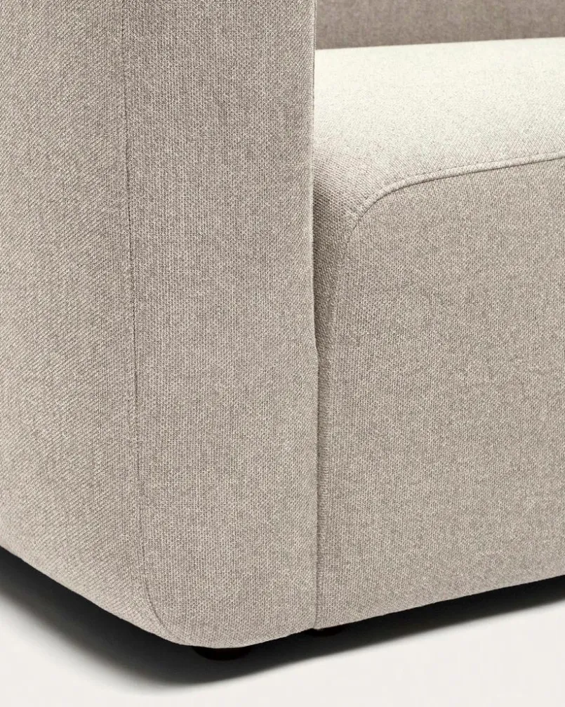 Sofas & Couches|Kave Home 2-Sitzer mit Anstellhocker Neom Beige