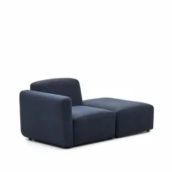 Sofas & Couches|Kave Home 1-Sitzer mit Anstellhocker Neom Blau