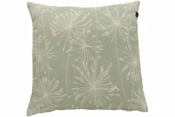 SCHÖNER WOHNEN-Kollektion Gartenstuhl-Auflagen-Sitzkissen Bloem 50 x 50 cm Sage