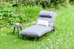 Gartenstuhl-Auflagen|SCHÖNER WOHNEN-Kollektion Sitzkissen Lixie 30 x 50 cm Sage
