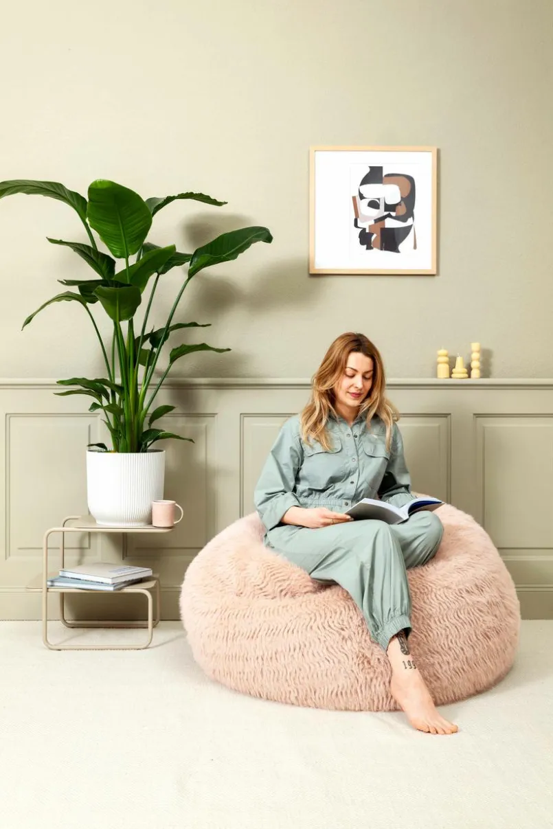 Sitzsäcke|Sitting Point Sitzsack Beanbag Anusha XXL Nude