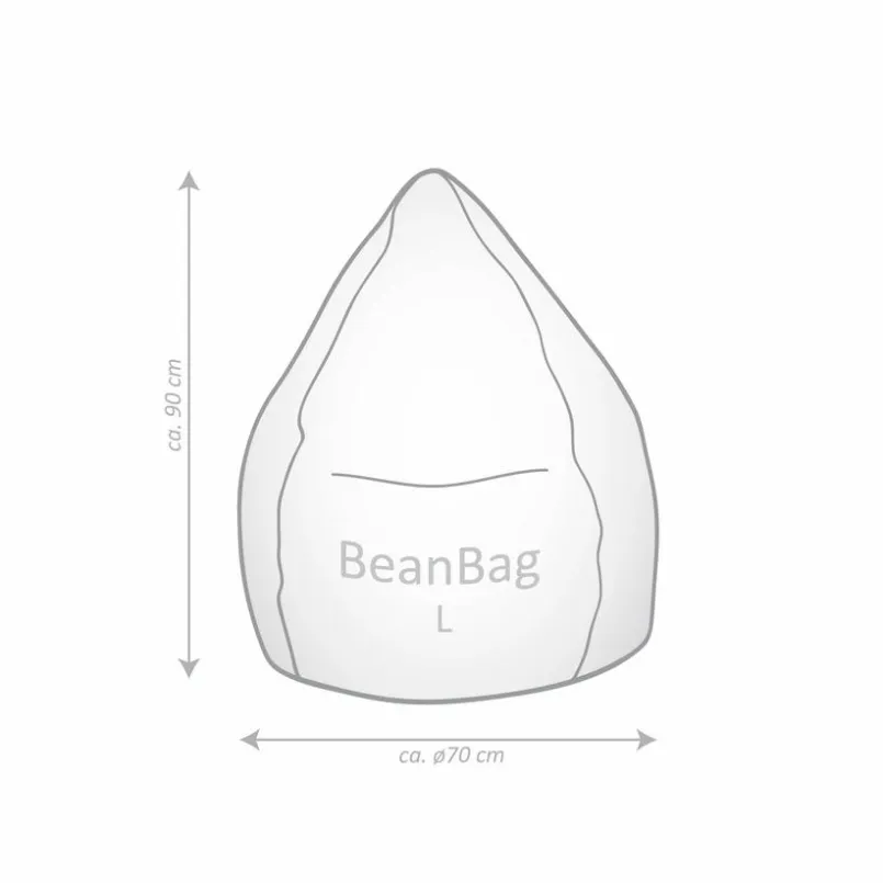 Sitzsack Beanbag Fluffy L<Sitting Point Discount