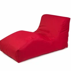 Outbag Outdoor-Sitzsäcke-Sitzsack Liege Wave Rot