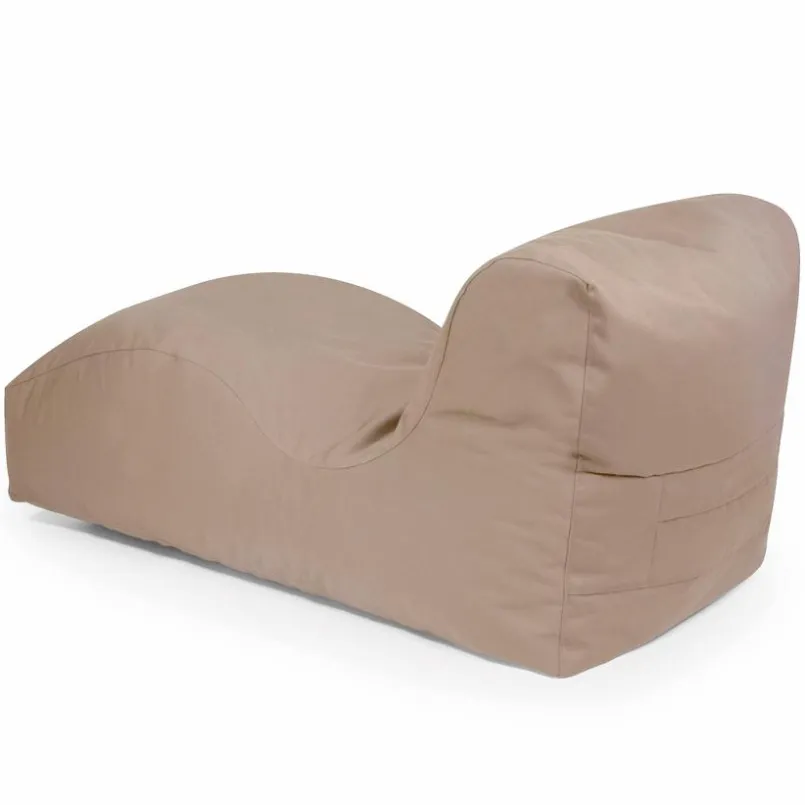 Outdoor-Sitzsäcke|Outbag Sitzsack Liege Wave, Mud Plus Braun