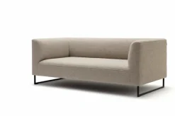 freistil Sofas & Couches-Sofa 160 Seidengrau