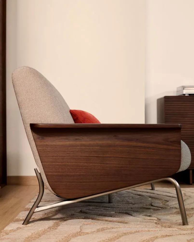 Sofas & Couches|Kave Home Sofa Amsen 2-Sitzer Hellbraun