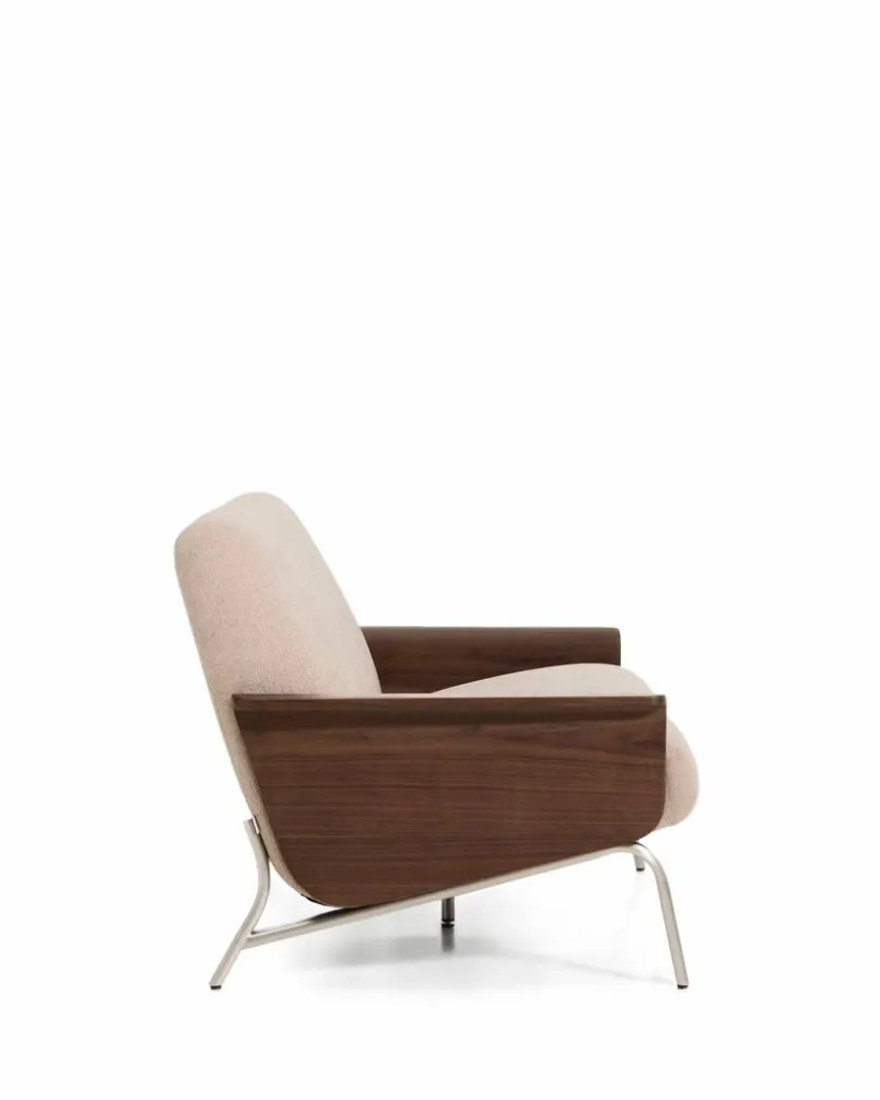 Sofas & Couches|Kave Home Sofa Amsen 2-Sitzer Hellbraun